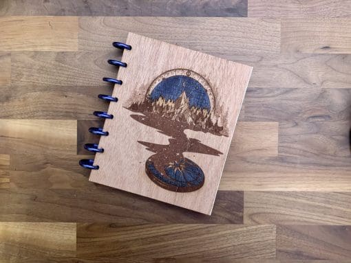 Engraved Mahogany (Planner)