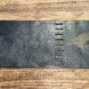 Engraved Leather Wrap (Blue)