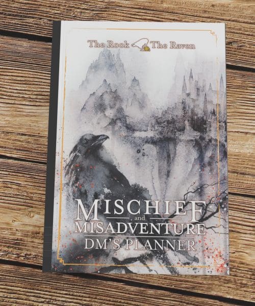 Mischief and Misadventure D&D 5e Dungeon Master's Planner (International Edition)
