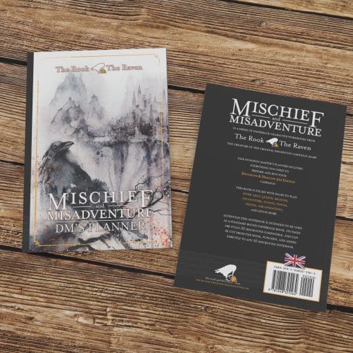 Mischief and Misadventure D&D 5e Dungeon Master's Planner (International Edition) - Image 2