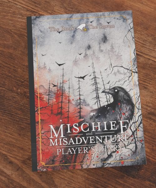 Mischief and Misadventure: D&D 5e Player's Diary (International Edition)