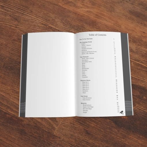 Mischief and Misadventure: D&D 5e Player's Diary (International Edition) - Image 3