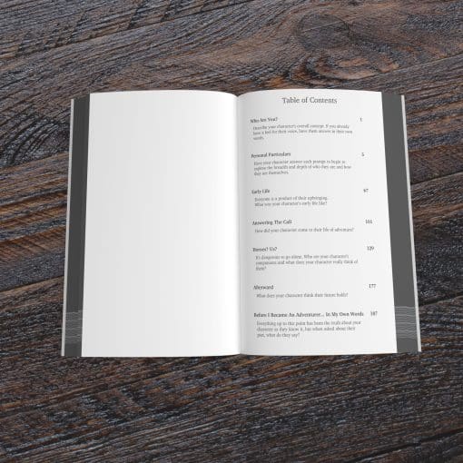 Mischief and Misadventure: Character Prologue Journal (International Edition) - Image 3