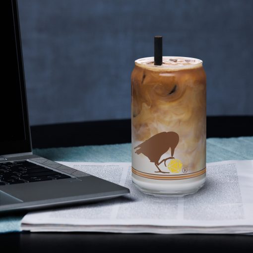 Roll Initiative Can Glass with Lid and Straw - 画像 (7)