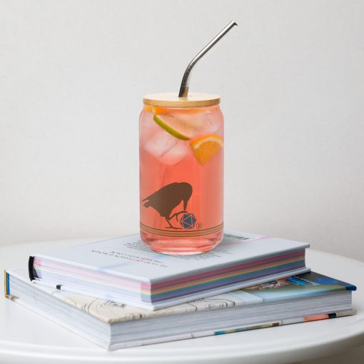 I Didn't Ask Can Glass with Lid and Straw - immagine 2