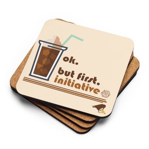 Roll Initiative Coaster
