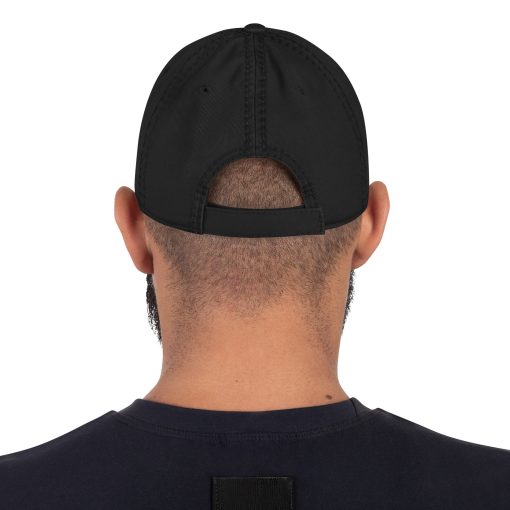 Raven Logo Distressed Dad Hat - Image 2