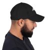 Raven Logo Distressed Dad Hat - Image 4