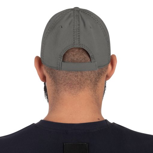 Raven Logo Distressed Dad Hat - Image 9