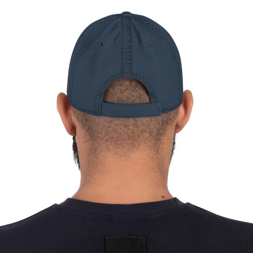 Raven Logo Distressed Dad Hat - Image 5