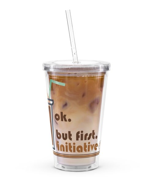 Roll Initiative Plastic Tumbler