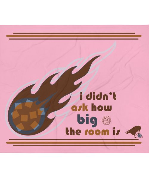 Fireball Fleece Throw