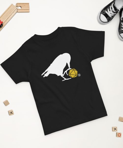 White Raven Logo Toddler Tee