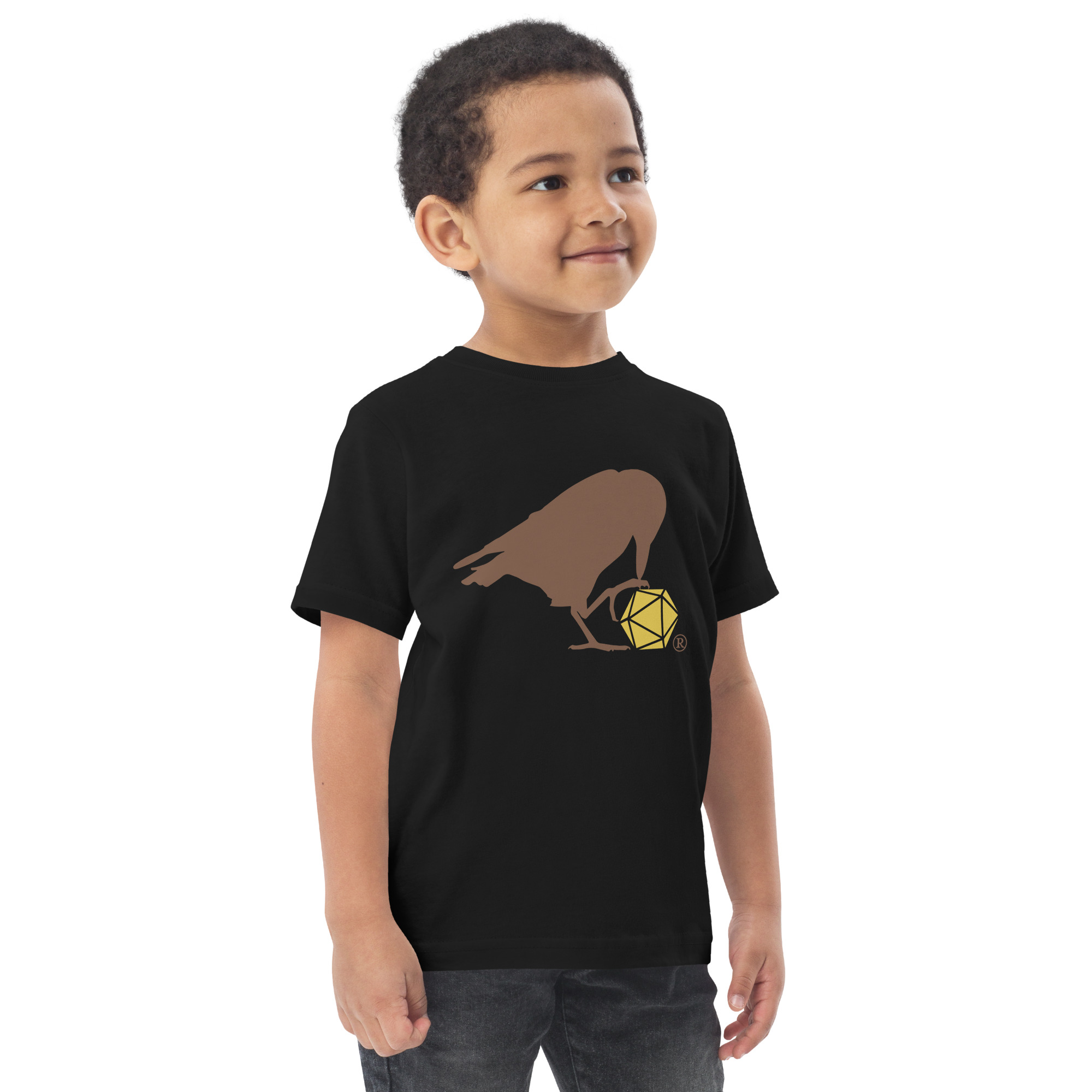 Brown Raven Logo Toddler Tee - Image 2