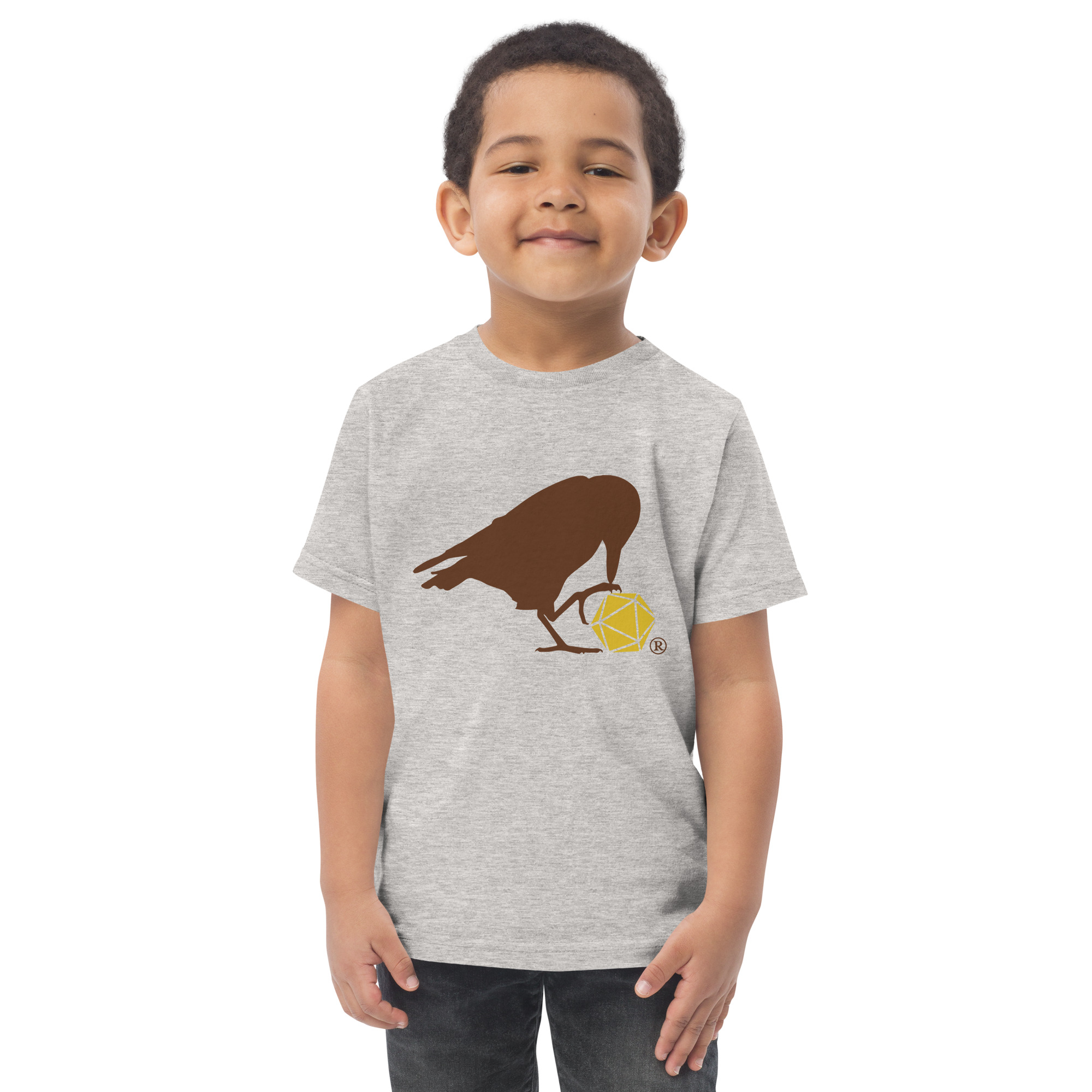 Brown Raven Logo Toddler Tee - Image 4