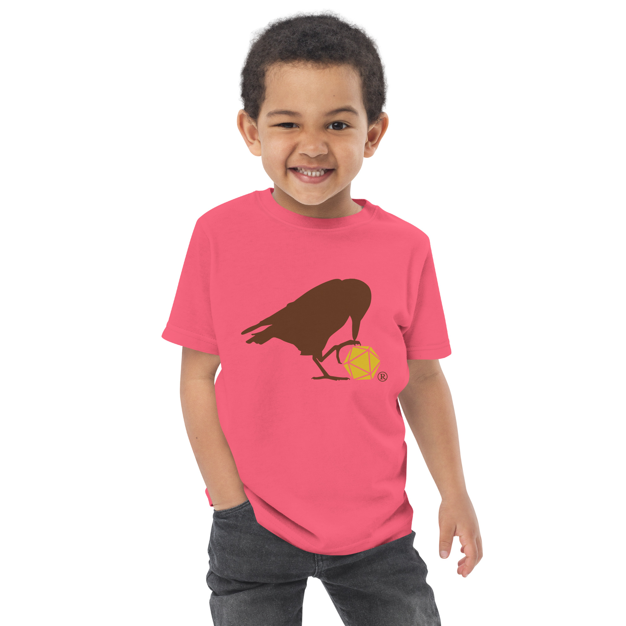 Brown Raven Logo Toddler Tee - Image 3