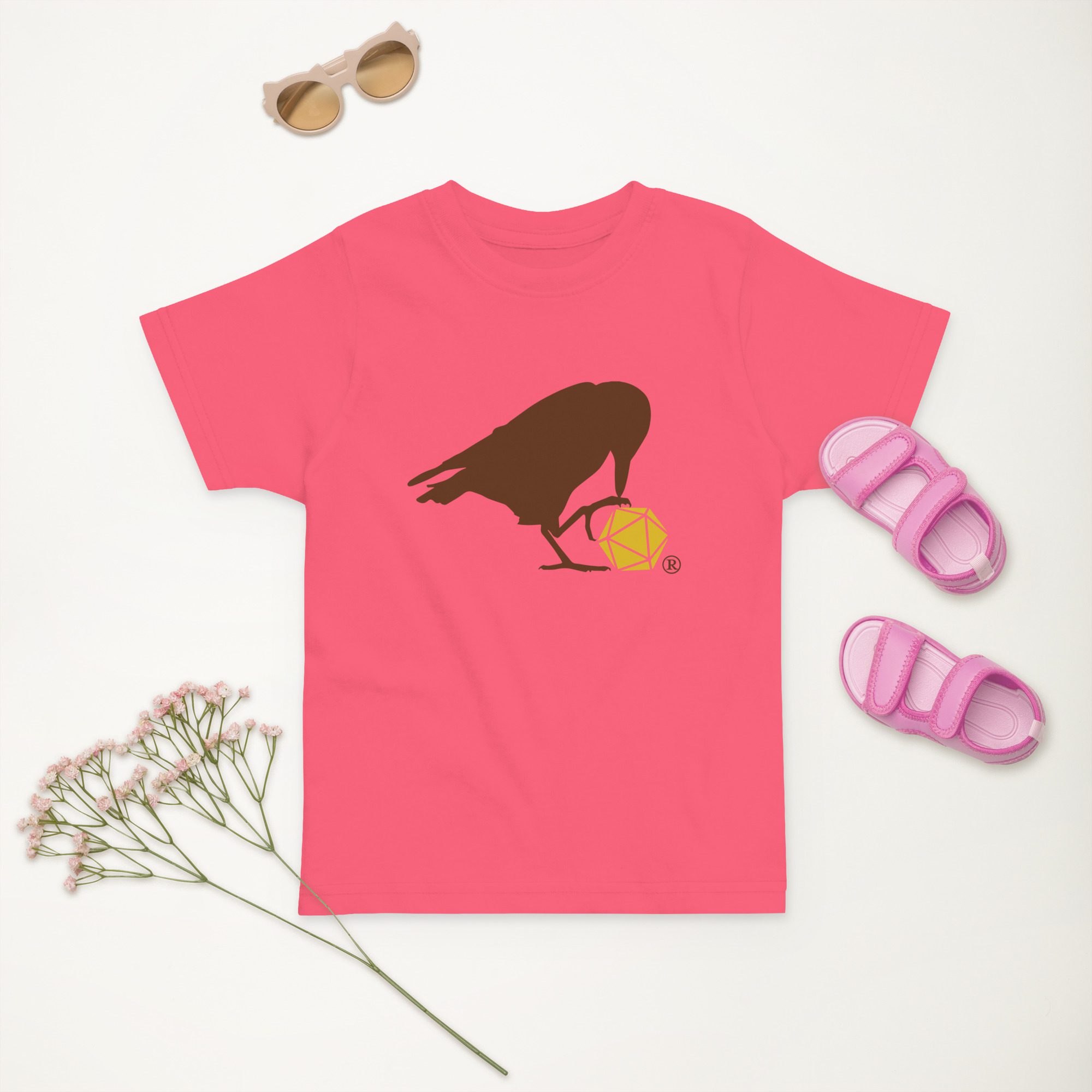 Brown Raven Logo Toddler Tee