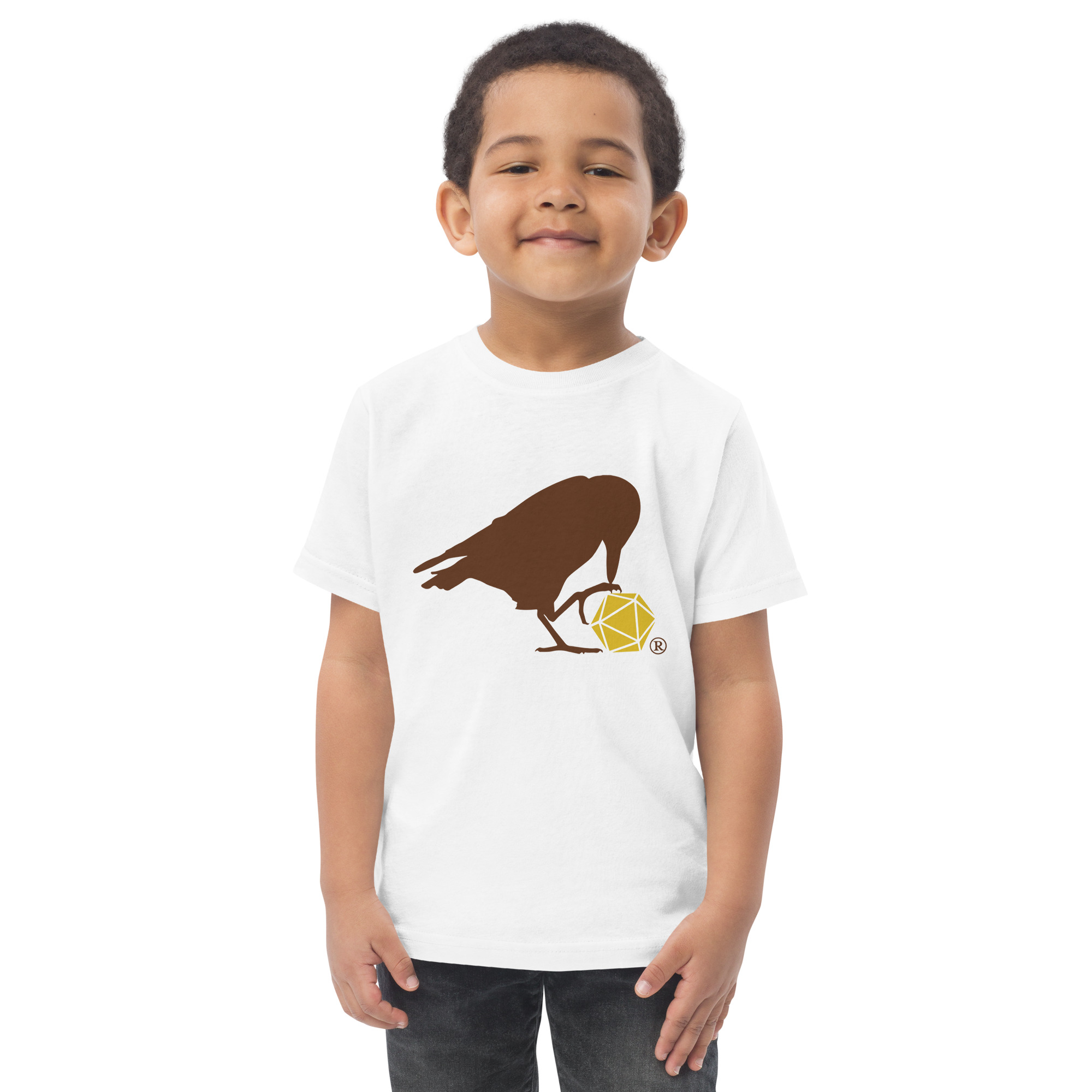 Brown Raven Logo Toddler Tee - Image 6