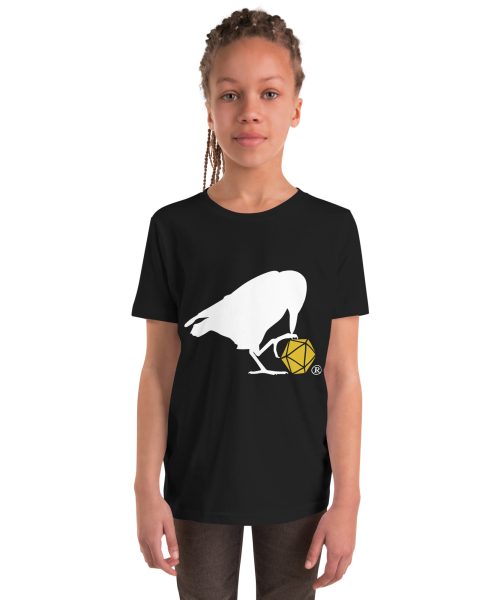 White Raven Logo Youth Tee