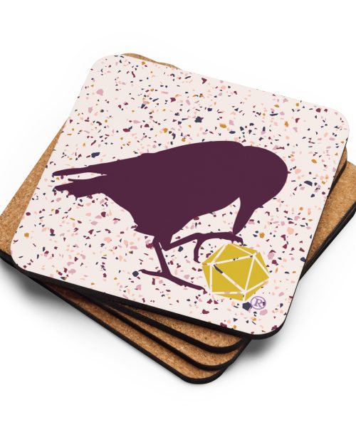 Raven Logo Coaster
