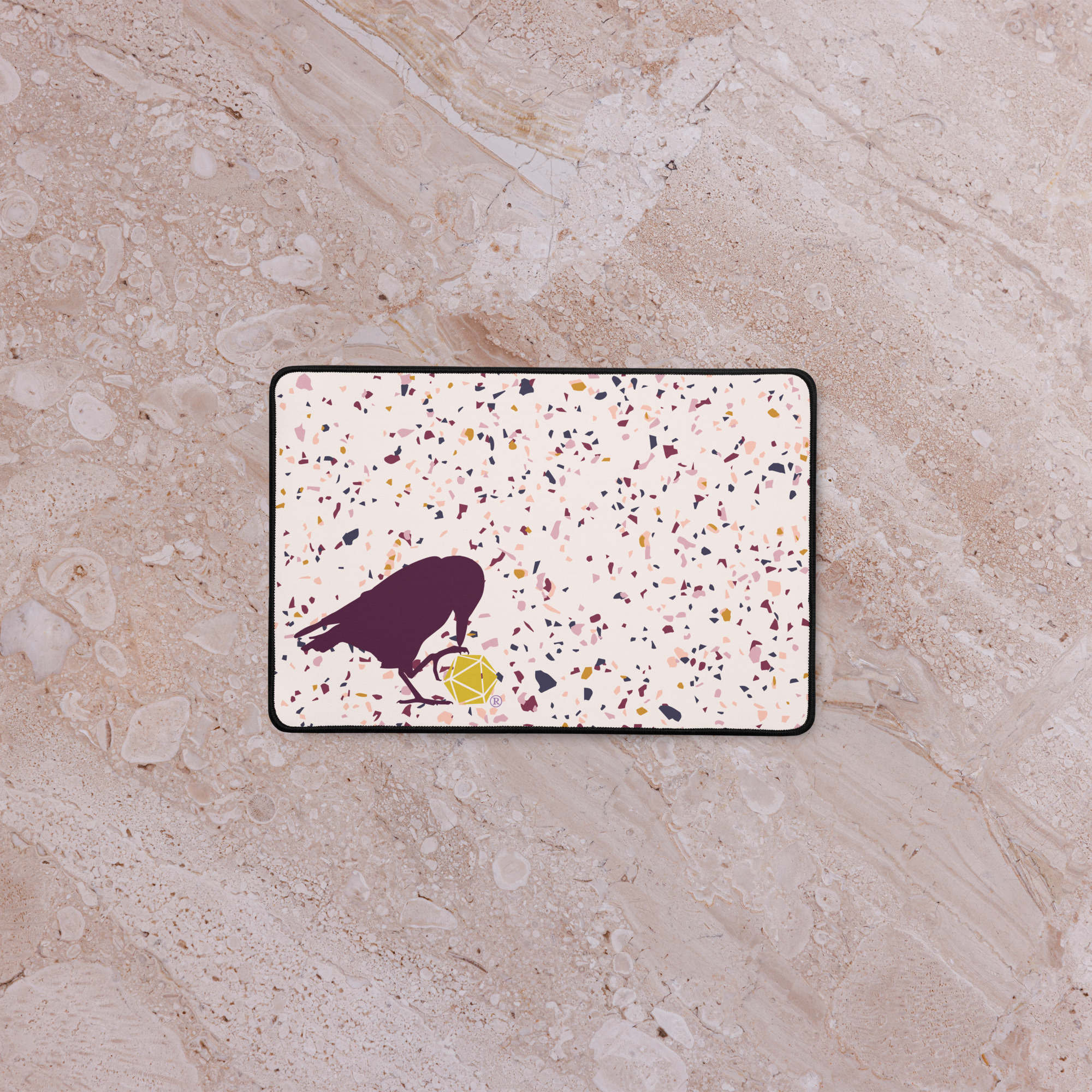 Raven Logo Desk Mat - Image 2