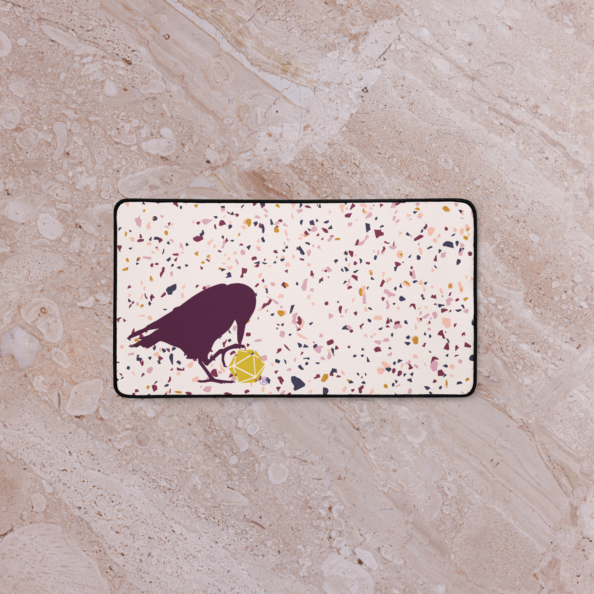 Raven Logo Desk Mat - Image 3