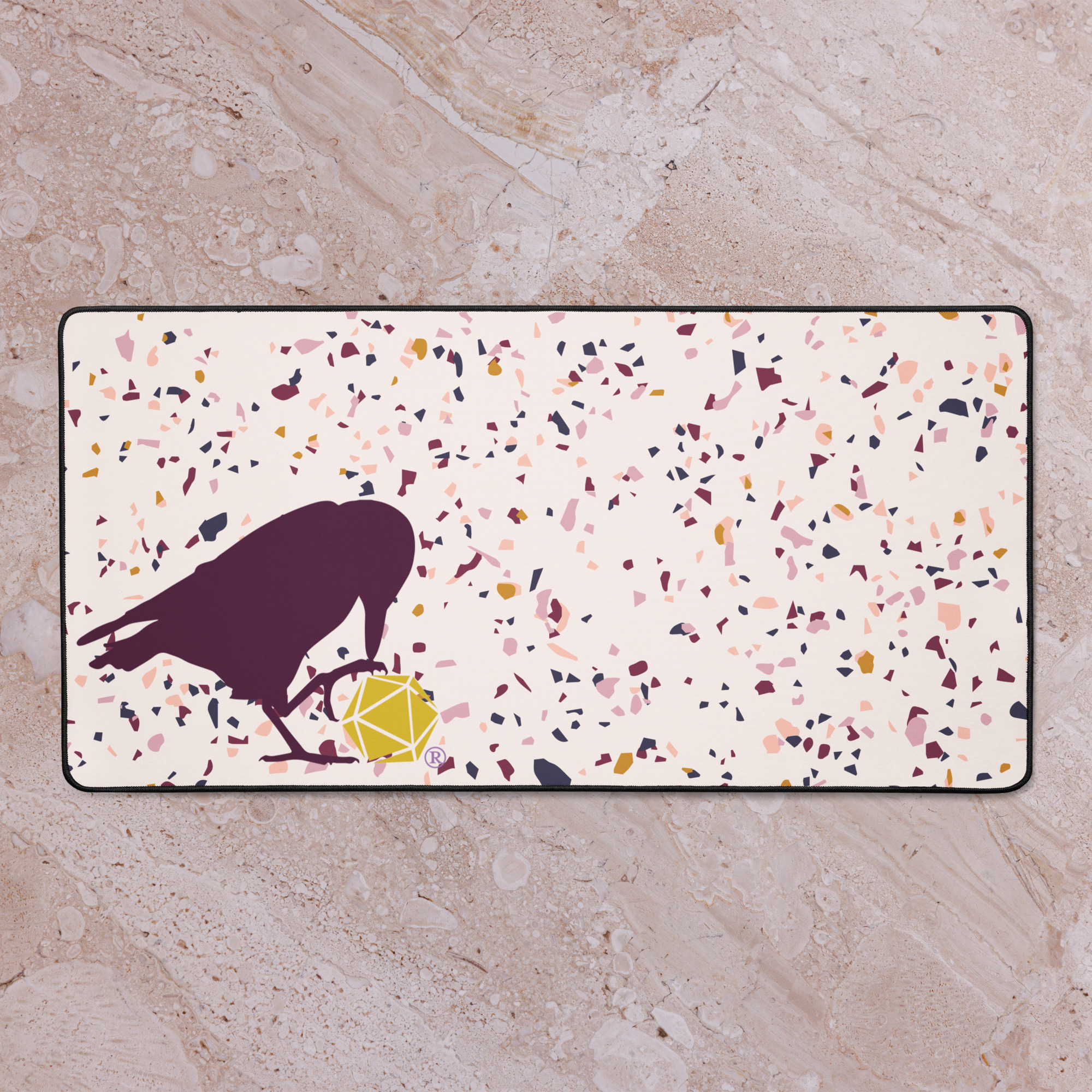 Raven Logo Desk Mat