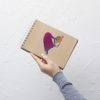 Pink Raven Holographic Sticker