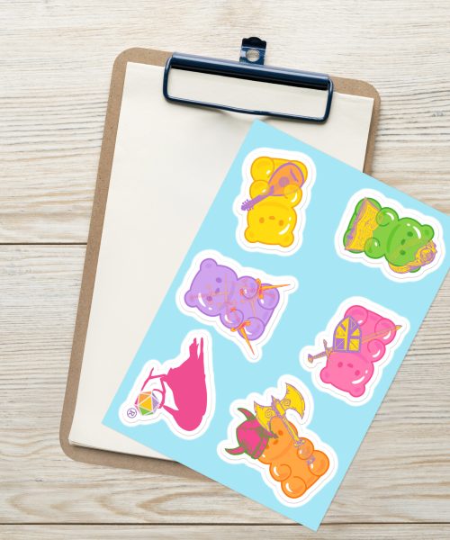 Magic and Mystery Sticker Sheet