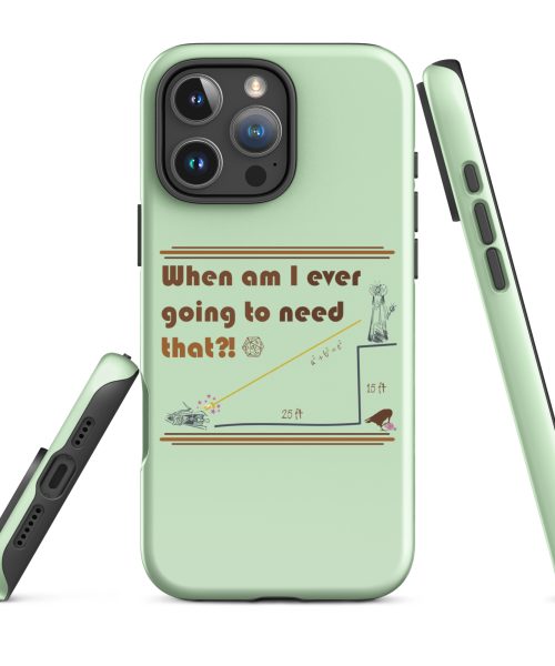 Pythagoras Tough Phone Case for iPhone®