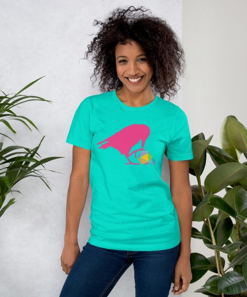 Pink Raven Logo Unisex Tee