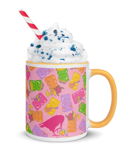 Magic and Mystery Bag o' Bears Pink Mug
