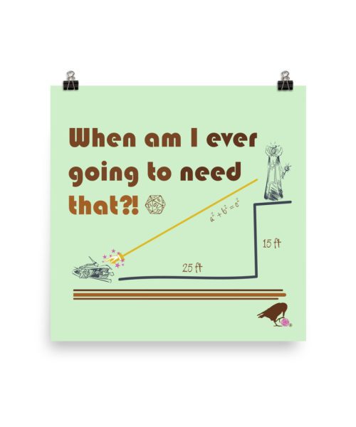 Pythagoras Wall Print