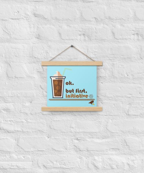 Roll Initiative Wall Hanging