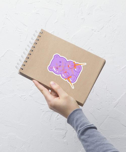 Adventure Bear Sticker