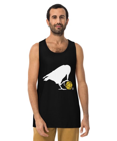 White Raven Logo Tank