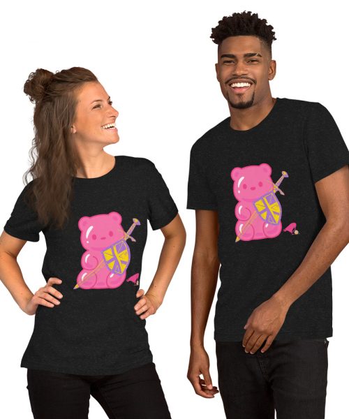 Pink Adventure Bear Unisex Tee