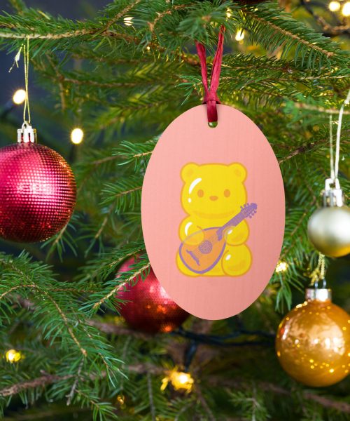 Adventure Bear Wooden Ornaments