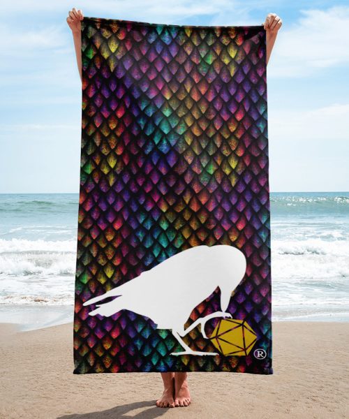 Rainbow Dragonscale Towel