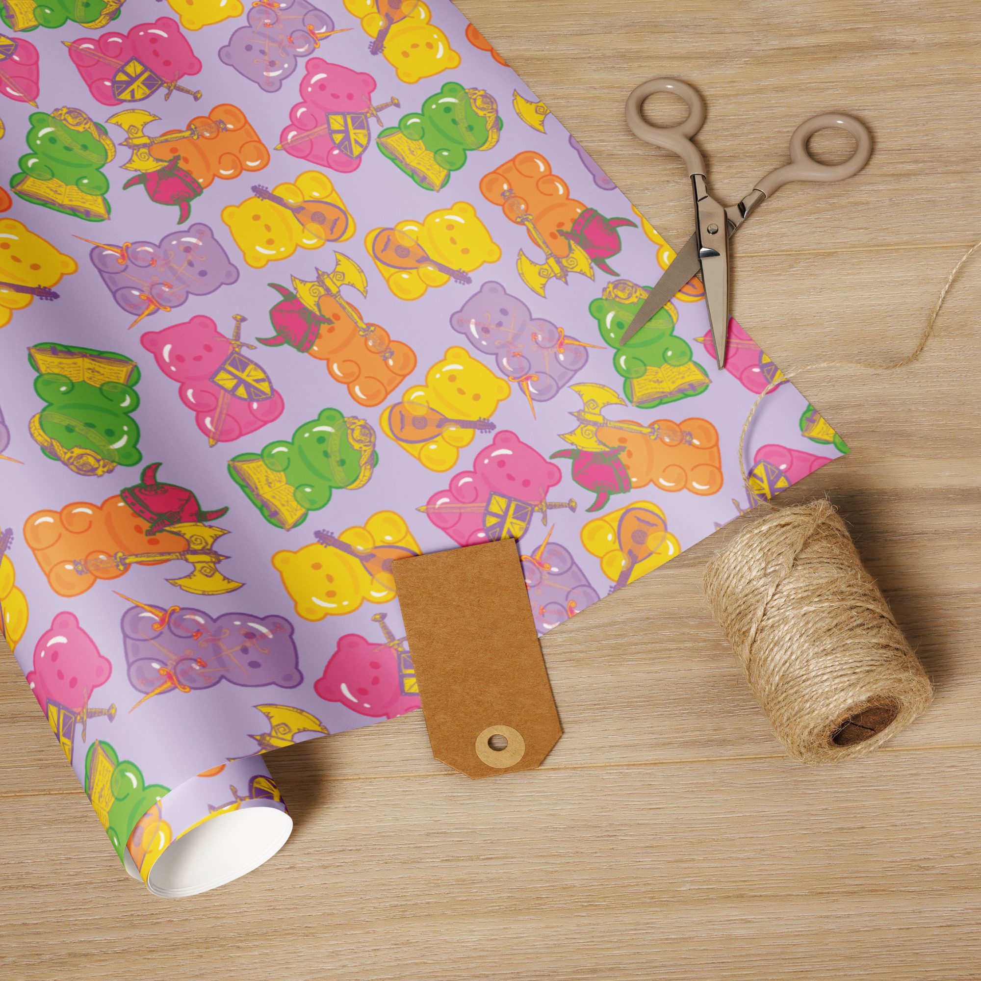 Bag o' Bears Premium Gift Wrap