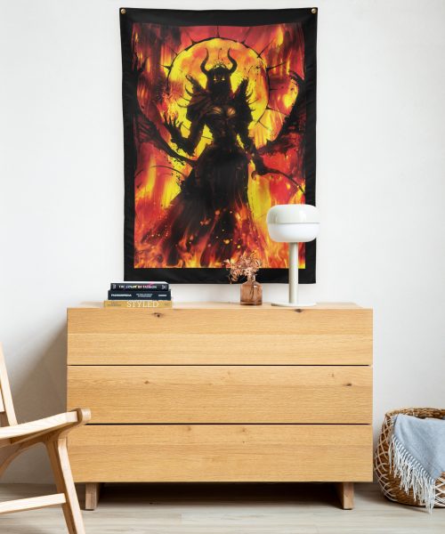Fire Maiden Indoor Wall Tapestry