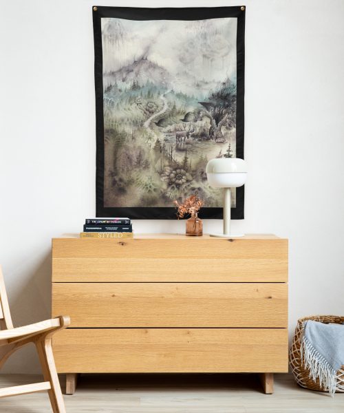 Haunted Lands Indoor Wall Tapestry