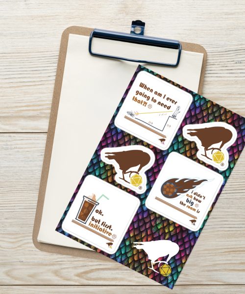 Irreverent Gamer Sticker Sheet