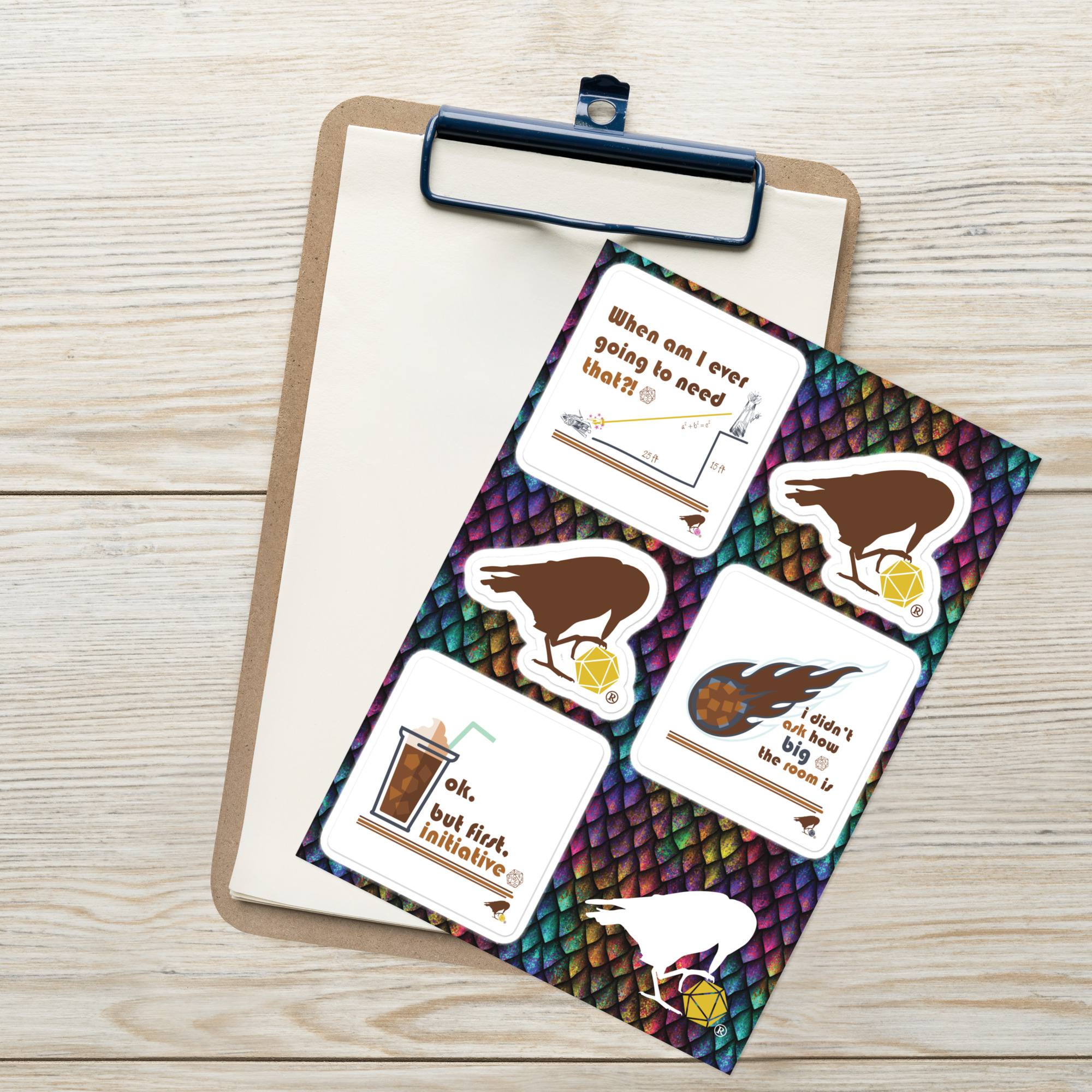 Irreverent Gamer Sticker Sheet