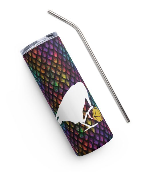 Rainbow Dragonscale Stainless Tumbler