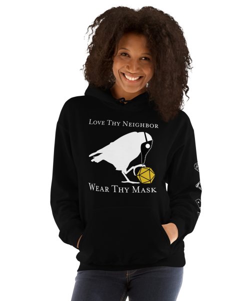 Love Thy Neighbor Plague Doctor Hoodie