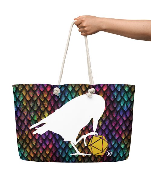 White Raven Dragonscale Weekender Bag