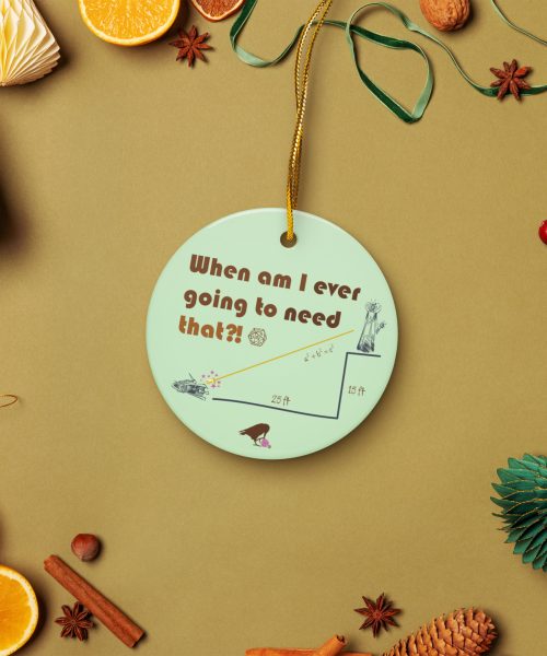 Pythagoras Ceramic Ornament