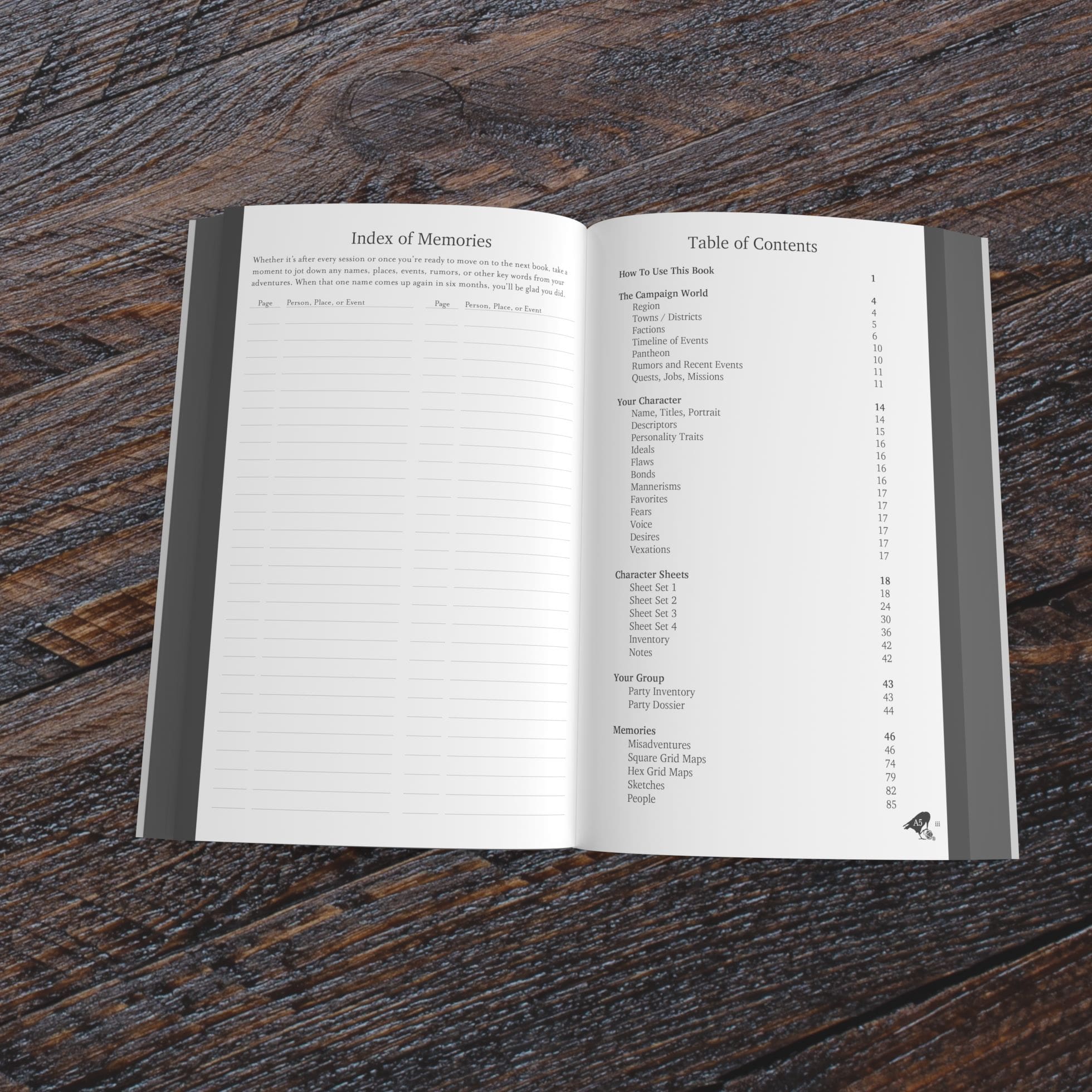 Player's Diary for Pathfinder 2nd Edition - Image 3