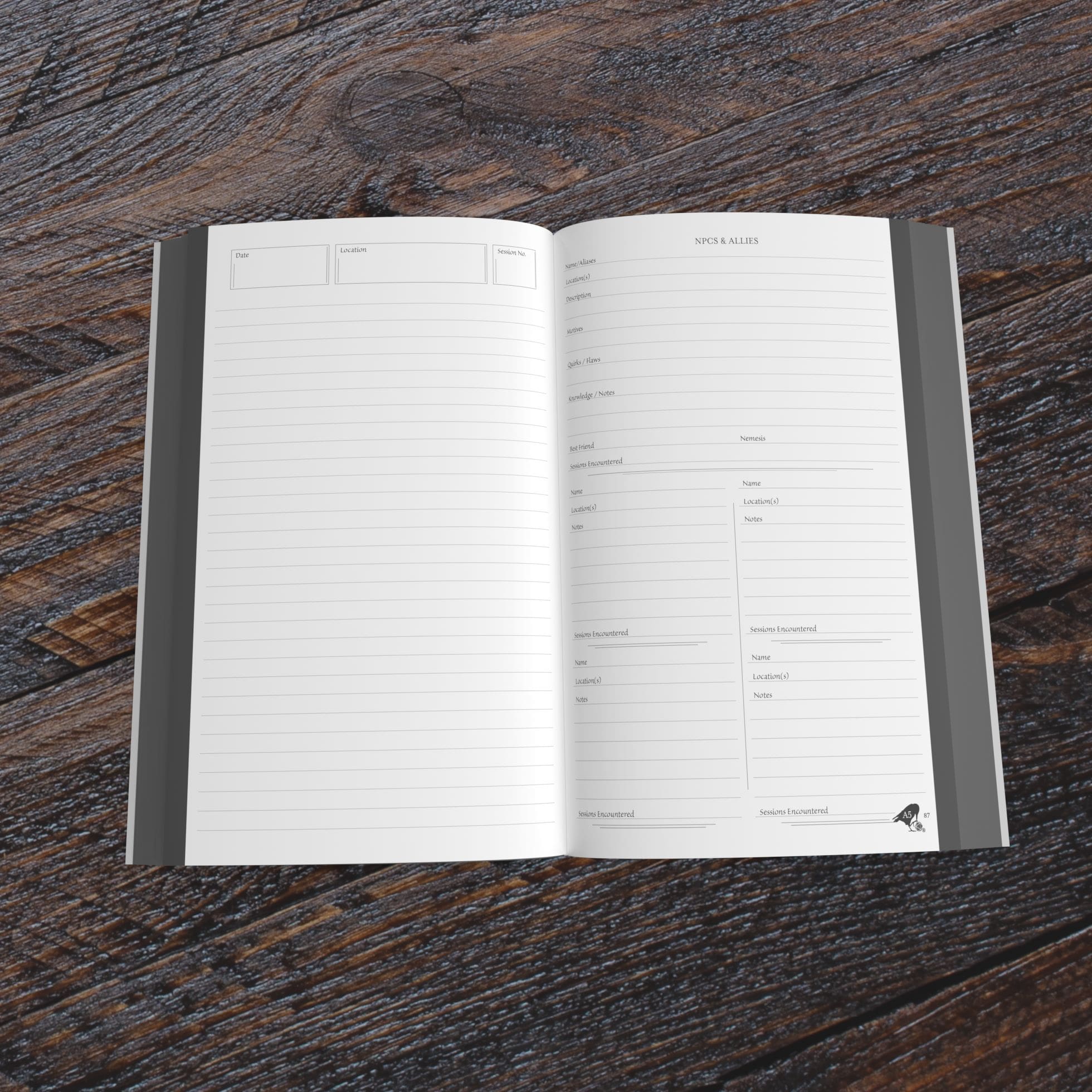 Player's Diary for Pathfinder 1st Edition - Image 5